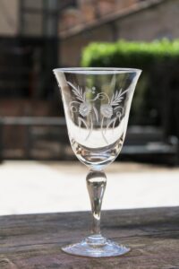 Copa Sibert Agua Flores - Pack de 2 copas