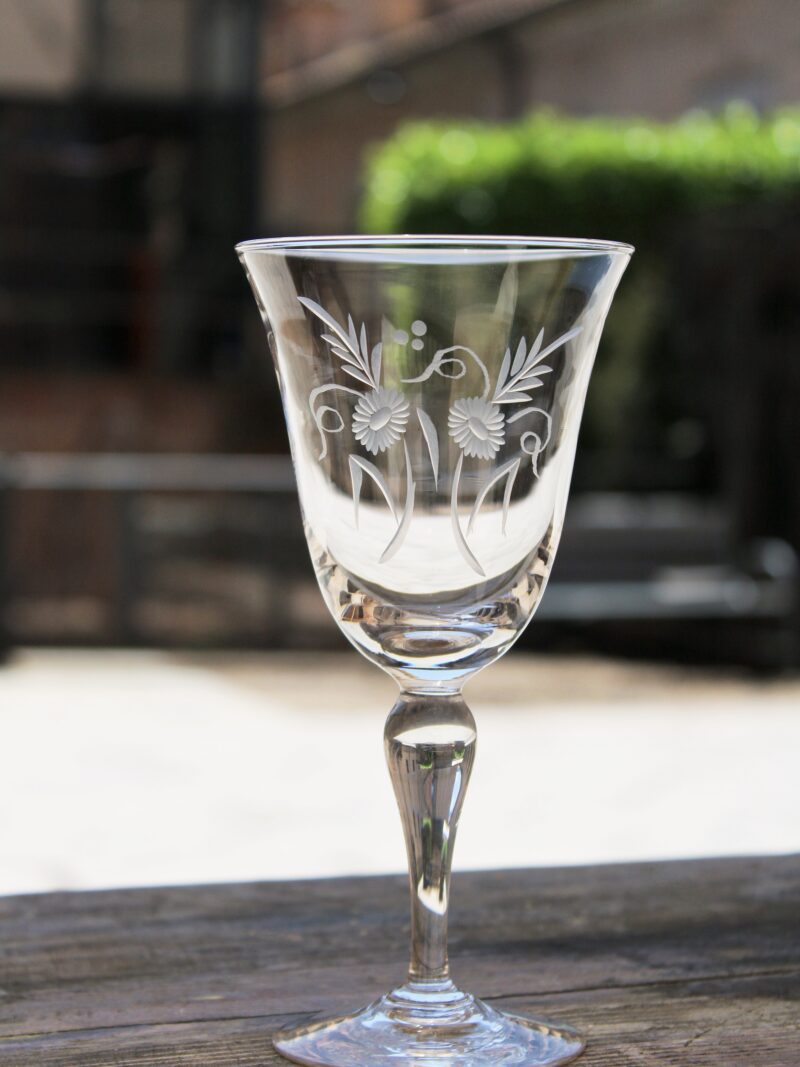 Copa Sibert Agua Flores - Pack de 2 copas