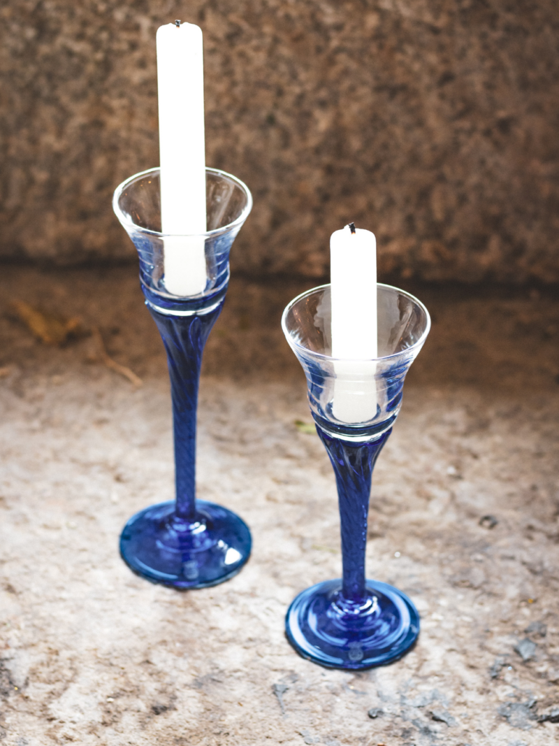 Candelabro Ensenada Azul