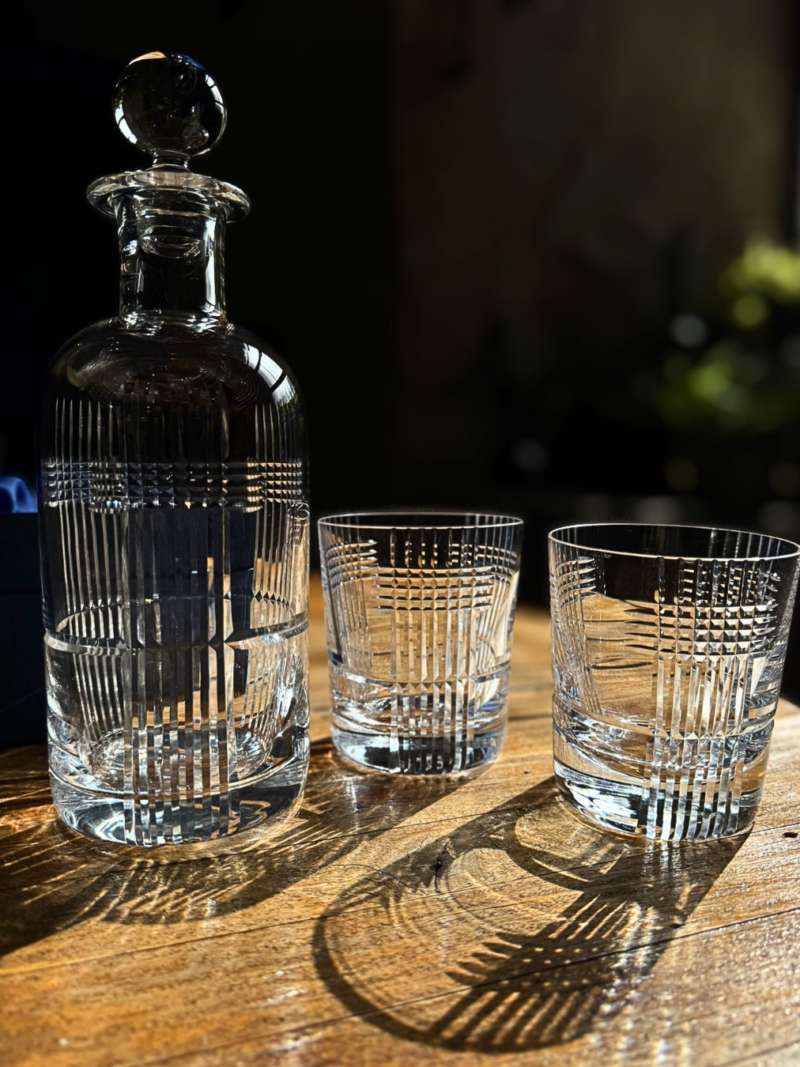 Élégance – Juego de Licorera y 6 Vasos